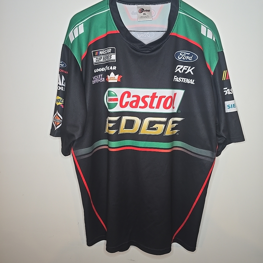 NASCAR Outer Circle Racing Size XL Made In The USA Short Sleeve T-Shirt